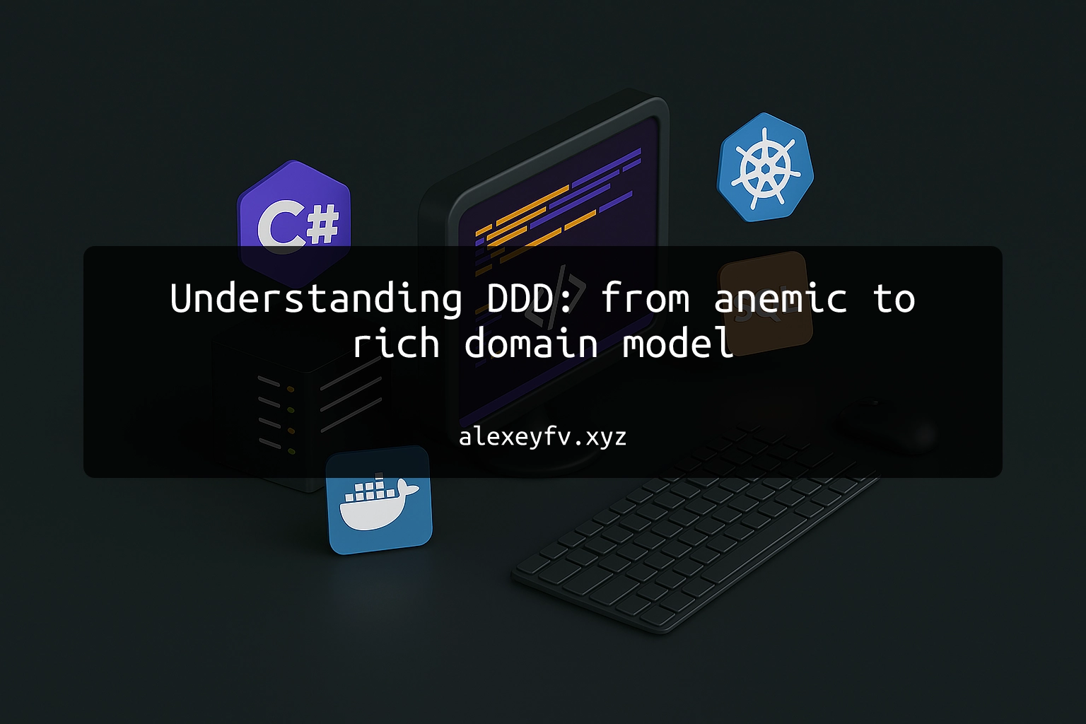 img of Understanding DDD: from anemic to rich domain model